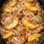 Pork with Apples and Onions Slow Cooker