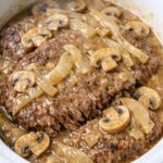 Savory Round Steak Slow Cooker 4-Ingredient