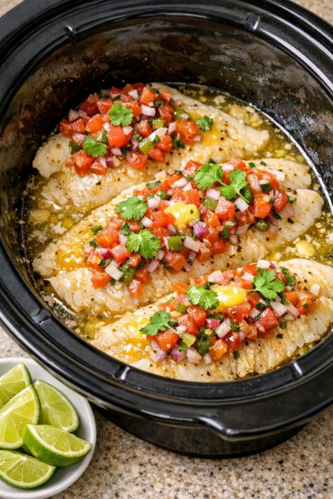 Slow Cooker Basa (From Frozen) 3-Ingredient
