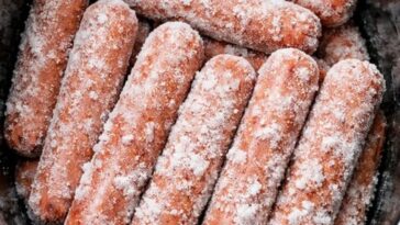 Slow Cooker Beef Hot Dogs