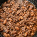 Slow Cooker Beef and Beans
