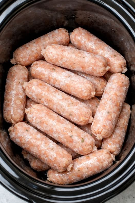 Slow Cooker Chicken Sausage