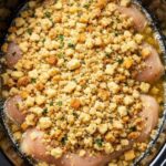 Slow Cooker Chicken & Stuffing 3-Ingredient