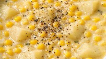 Slow Cooker Corn Chowder 4-Ingredient