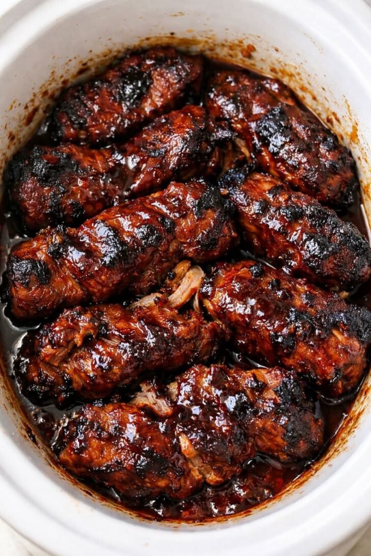 Slow Cooker Country Style Ribs 3-Ingredient - Slow Cooker Tip