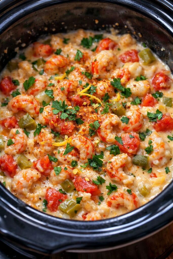 Slow Cooker Crawfish 6-Ingredient