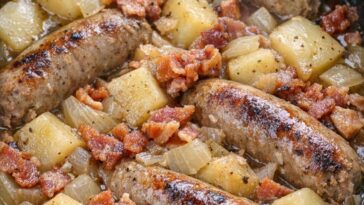 Slow Cooker Irish Coddle 5-Ingredient