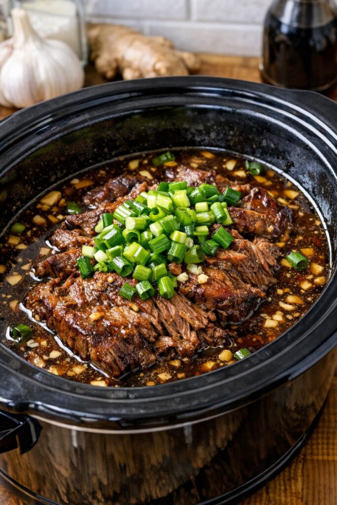 Slow Cooker Onion Beef