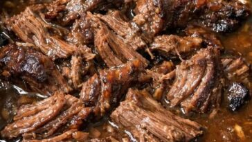 Slow Cooker Pot Roast 3 Ingredients