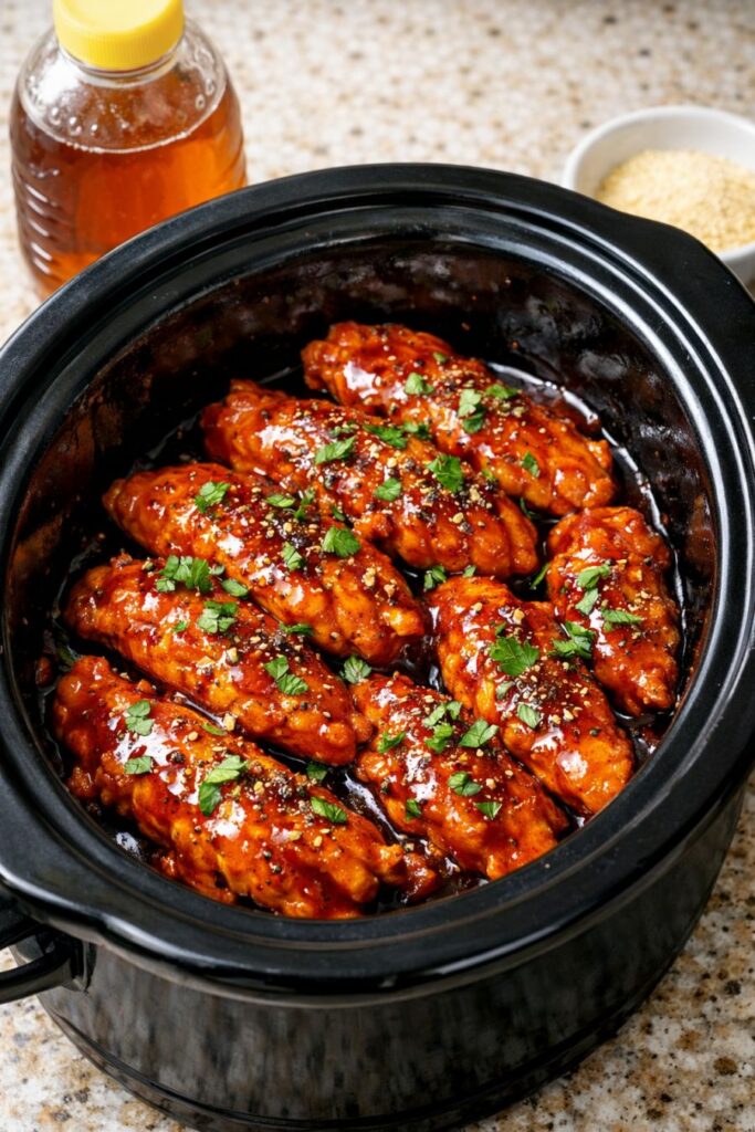 Slow Cooker Tax Day Chicken 4-Ingredient