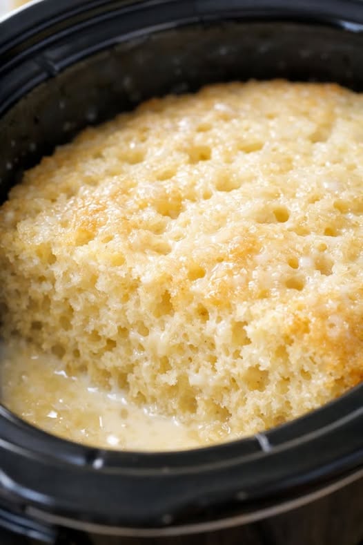 Slow Cooker Tres Leches Cake