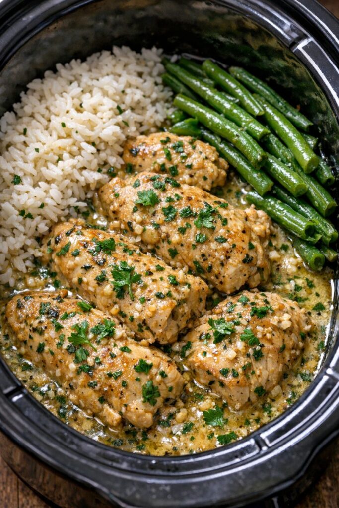 Slow Cooker Tribute Chicken
