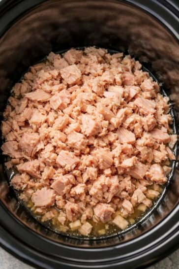 Slow Cooker Tuna 4-Ingredient