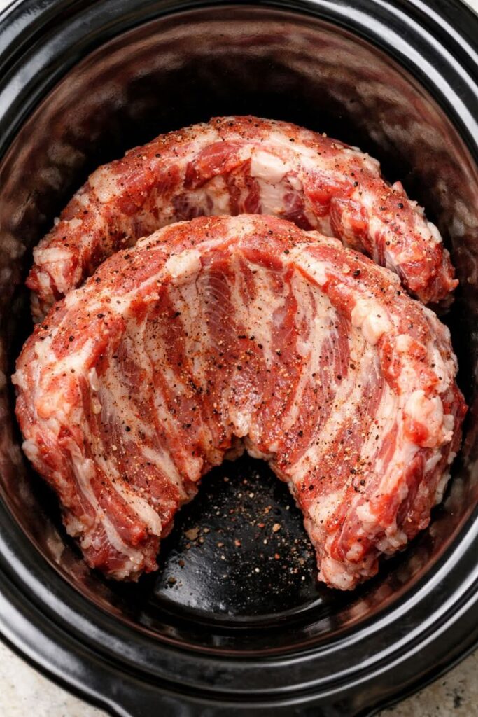 Slow Cooker Weekend Ribs