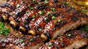 Slow Cooker Weekend Ribs
