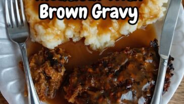 Southern Meatloaf with Yummy Brown Gravy