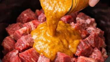 Spring Curry Beef Slow Cooker 5-Ingredient