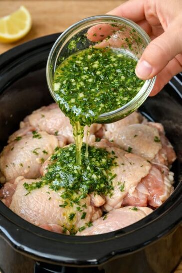 Spring Herb Chicken Slow Cooker