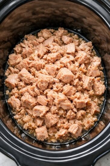 Springtime Tuna Pasta Slow Cooker 4-Ingredient
