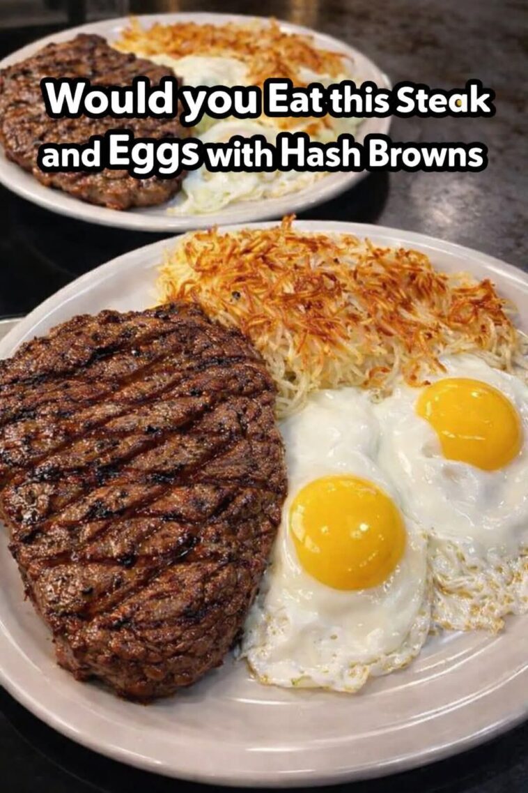 Steak and Eggs with Hash Browns