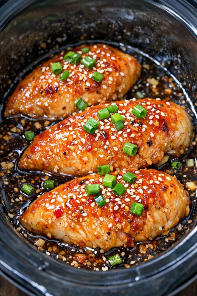 Sticky-Sweet Chicken Slow Cooker
