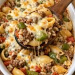 Stuffed Pepper Pasta Oven Baked 5-Ingredient