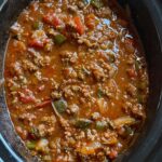 Slow Cooker No-Bean Chili