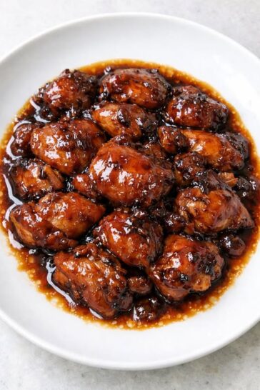 Sweet and Sour Chicken Slow Cooker 4-Ingredient