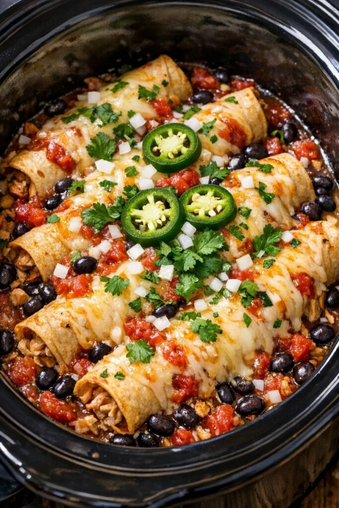 Taquito Chicken Party Slow Cooker