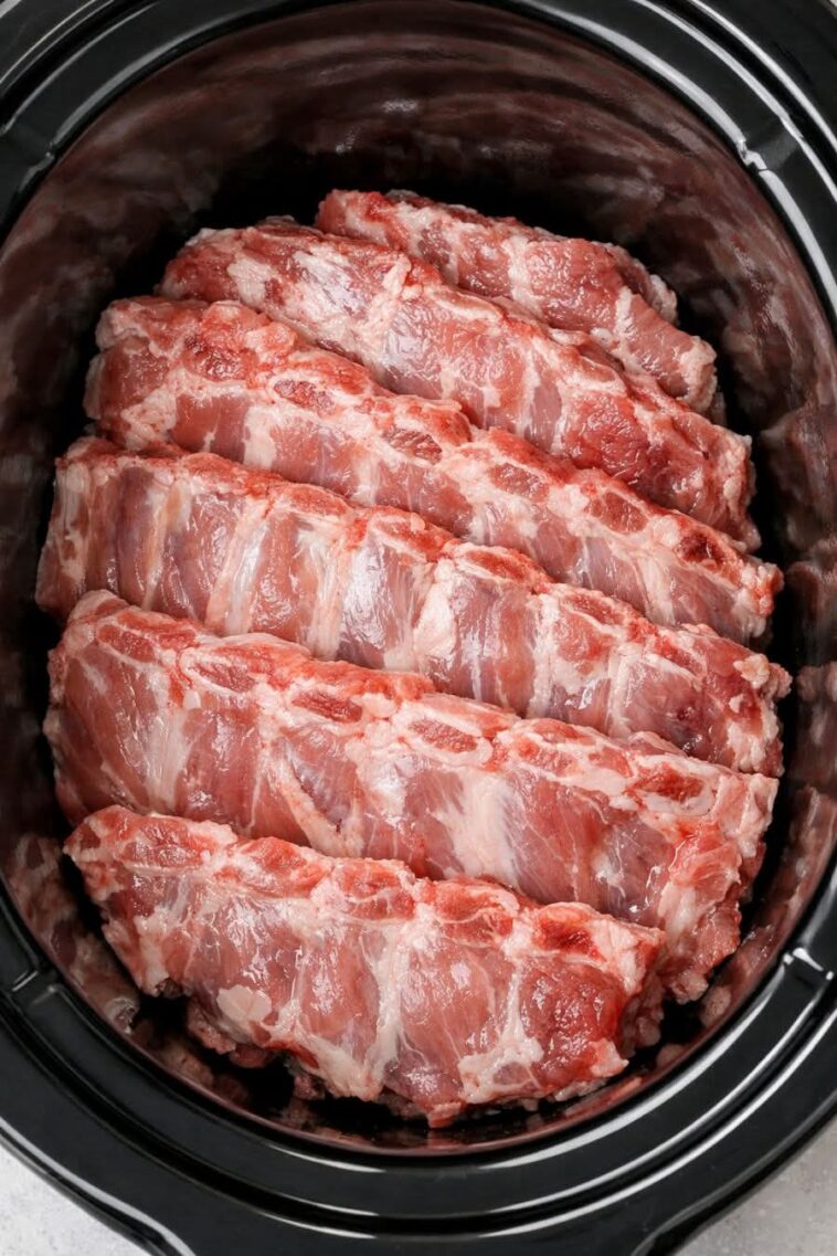 Tax Day Ribs Slow Cooker 5-Ingredient