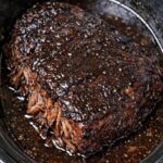 Tender Balsamic Corned Beef Slow Cooker