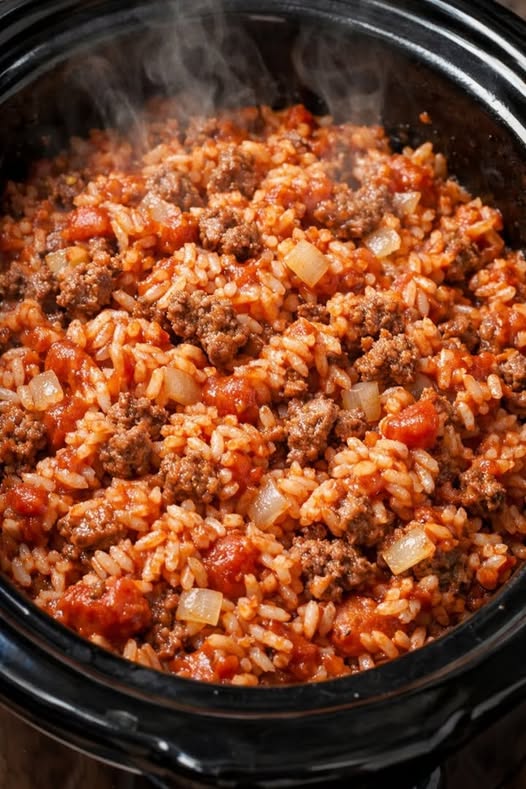 Texas Hash Slow Cooker 4-Ingredient