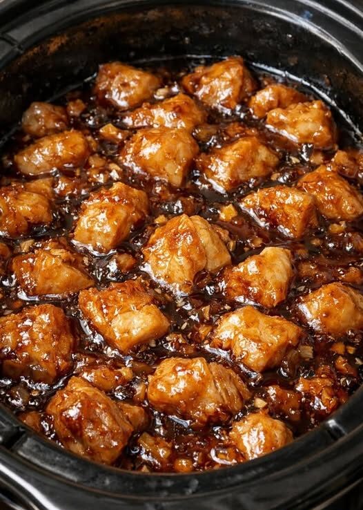 Amber-Glazed Pineapple Slow Cooker