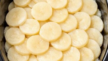 Amish Buggy Wheel Potatoes Slow Cooker