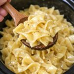 Amish Mustard Cream Noodles Slow Cooker