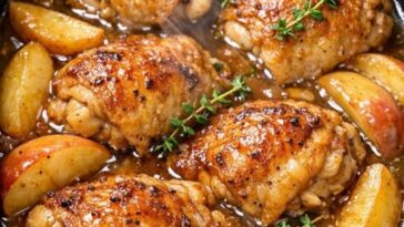 Apple Cider Chicken—Slow Cooker