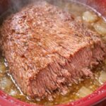 Apple Cider Corned Beef Slow Cooker 3-Ingredient