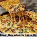 Bacon Cheeseburger Queso Dip