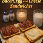 Bacon, Egg and Cheese Sandwiches