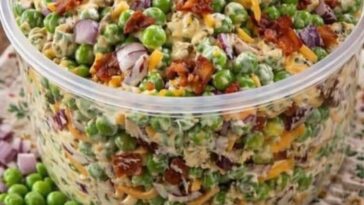 Bacon Pea Salad