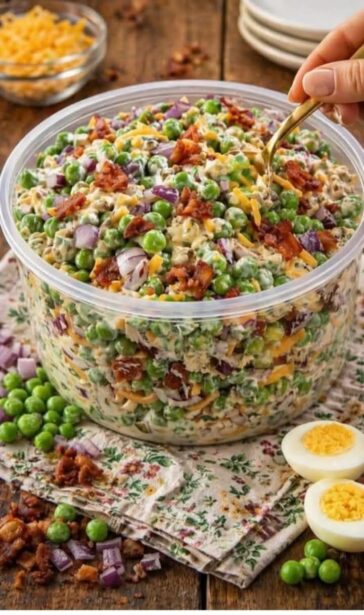 Bacon Pea Salad