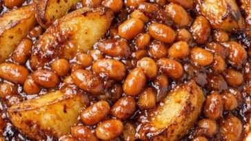 Baked Bean and Potato Casserole