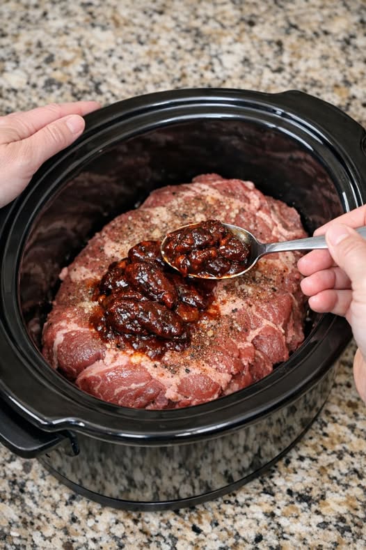 Beef Barbacoa Slow Cooker 5-Ingredient