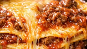 Beef Enchilada Stack Slow Cooker