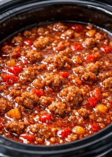 Beef Taco Soup 5-Ingredient Slow Cooker