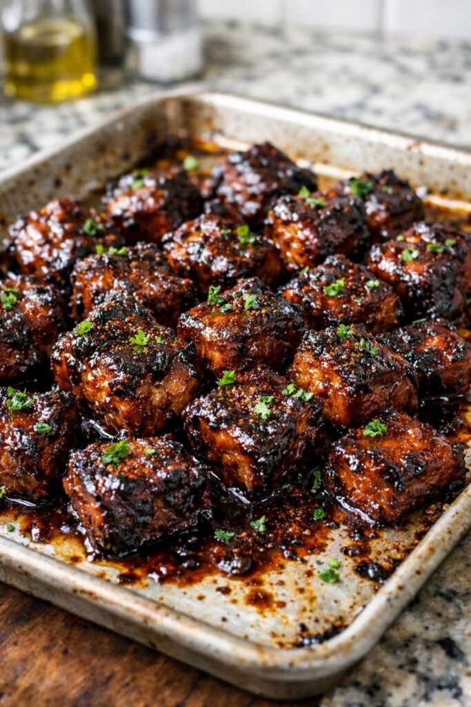 Burnt Ends-Style Brisket Bites