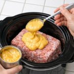 Cheesy Fiesta Beef-Slow Cooker