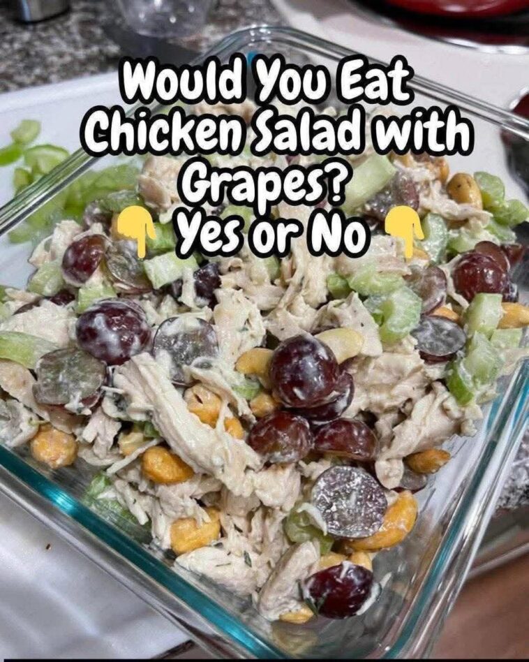 Chicken Salad with Grapes