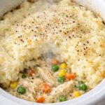 Chicken Shepherd's Pie Slow Cooker