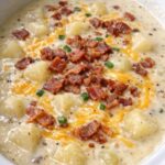 Crack Potato Soup Slow Cooker 3-Ingredient